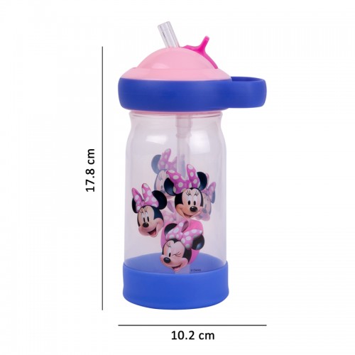 The First Years Disney Minnie Mouse 12oz Sip & See Water Bottle | 24 months+